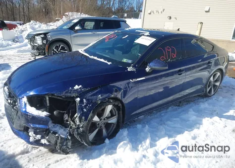 2021 Audi A5 Sportback Premium Plus 45 Tfsi Quattro S Tronic from USA, damaged, VIN WAUFACF54MA040770